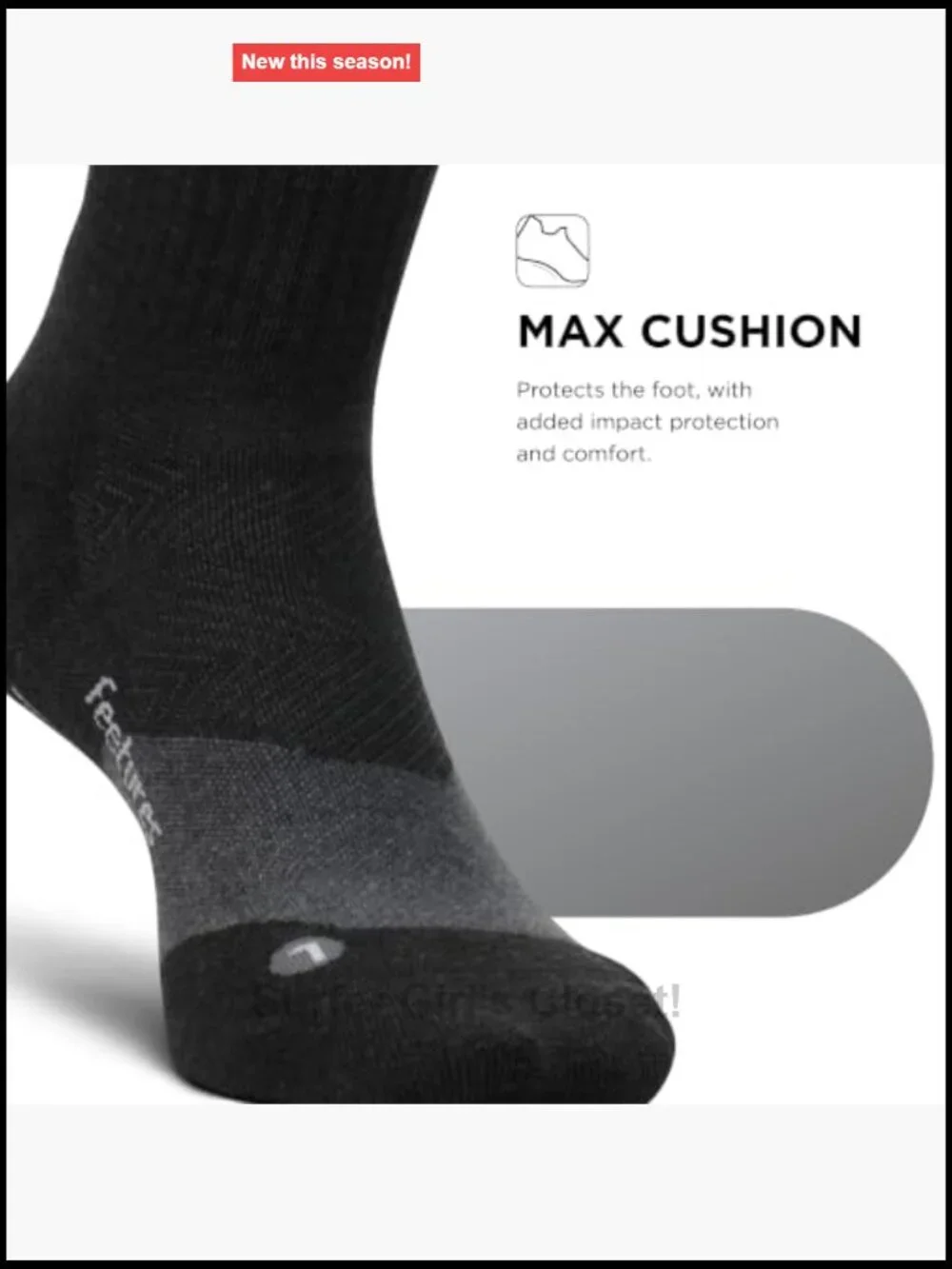 Trail Max Cushion Mini Crew Hiking Socks for Men & Women
